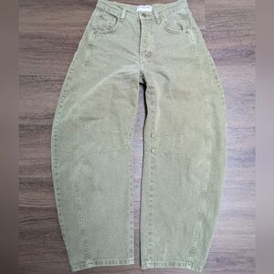 Free People We The Free Good Luck Barrel Jeans